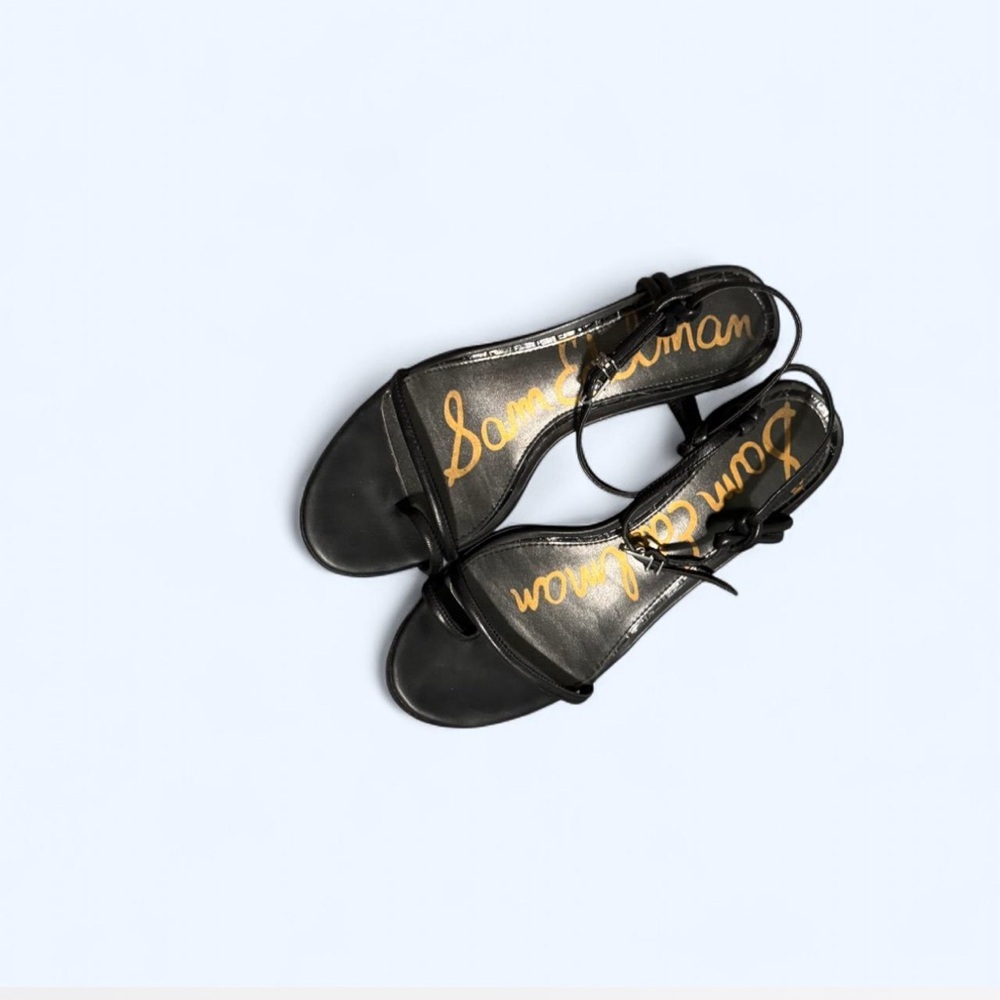 Sam Edelman Black Strappy Sandals